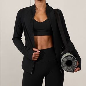 Athleta Shanti Black Jacket